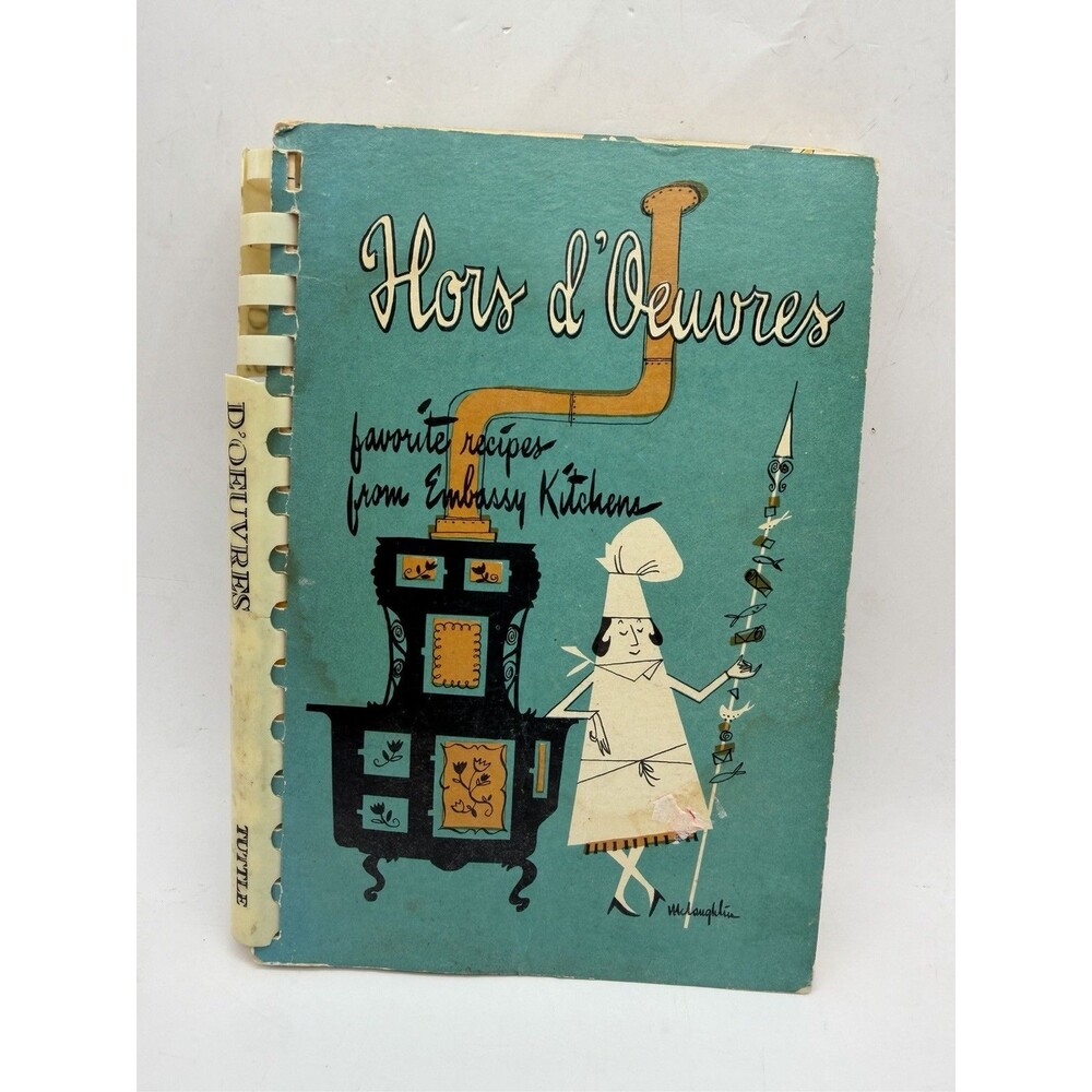 Hors d'Oeuvres Favorite Recipes Embassy Kitchens Women's Cub Tokyo Embassy 1959